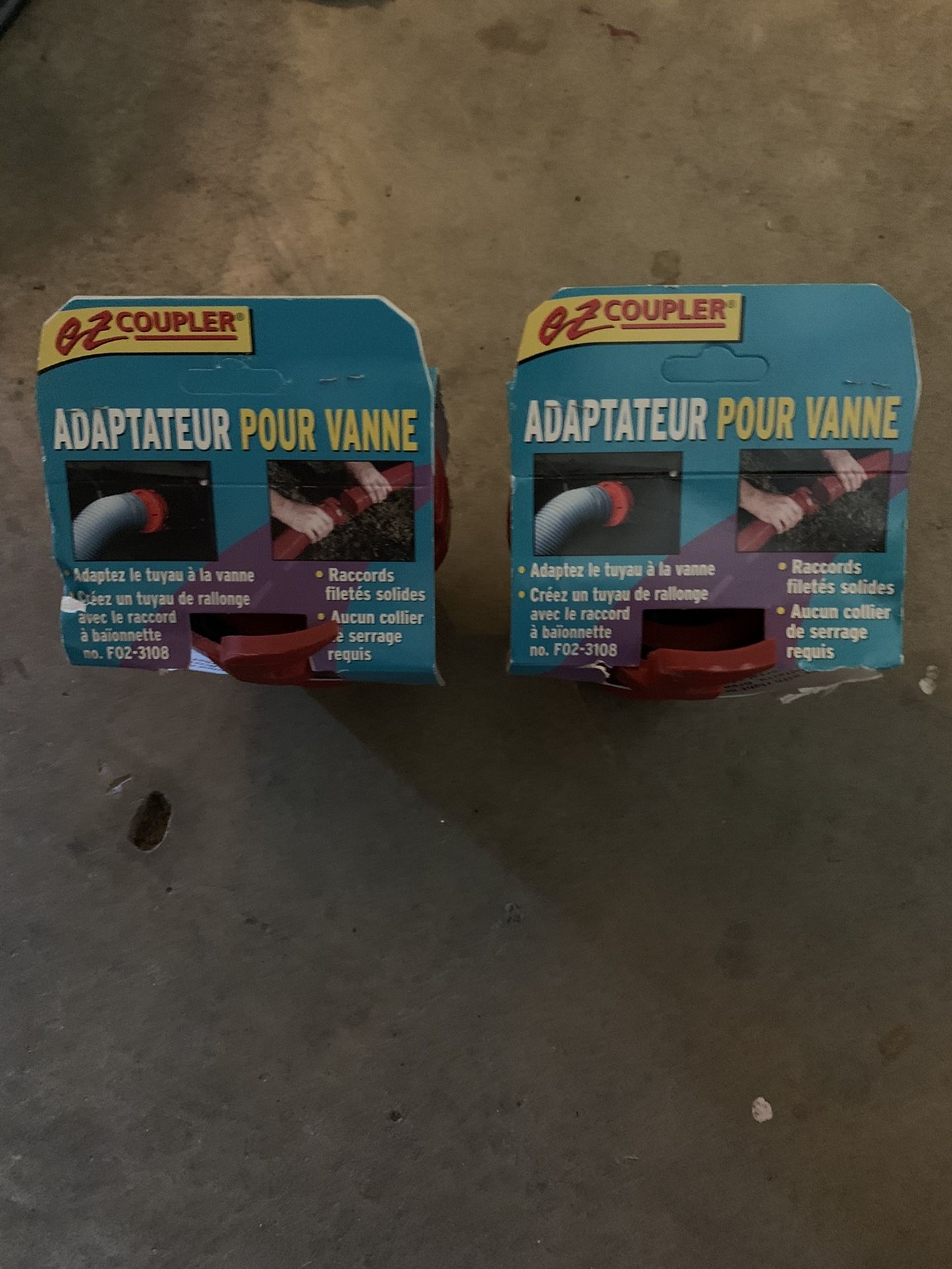 Photo Valterra F023101 RV Drain Hose Connection EZ Coupler Valve Adapter