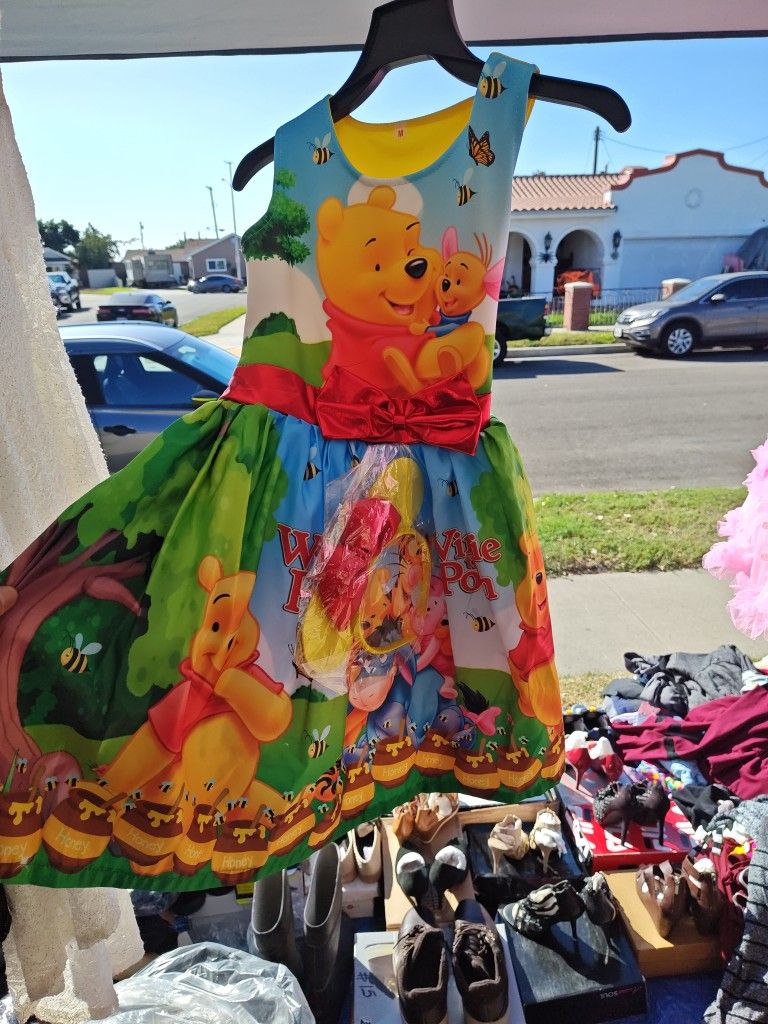 New Winnie The Pooh Girl Dress