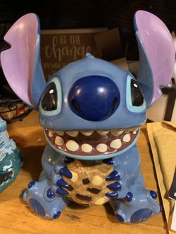 Disney stitch cookie jar