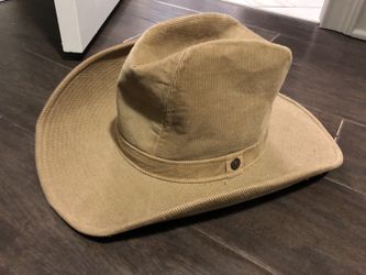 Vintage Levi strays corduroy cowboy hat