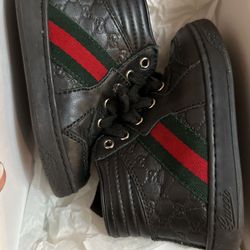 Gucci toddler High Top Sneakers