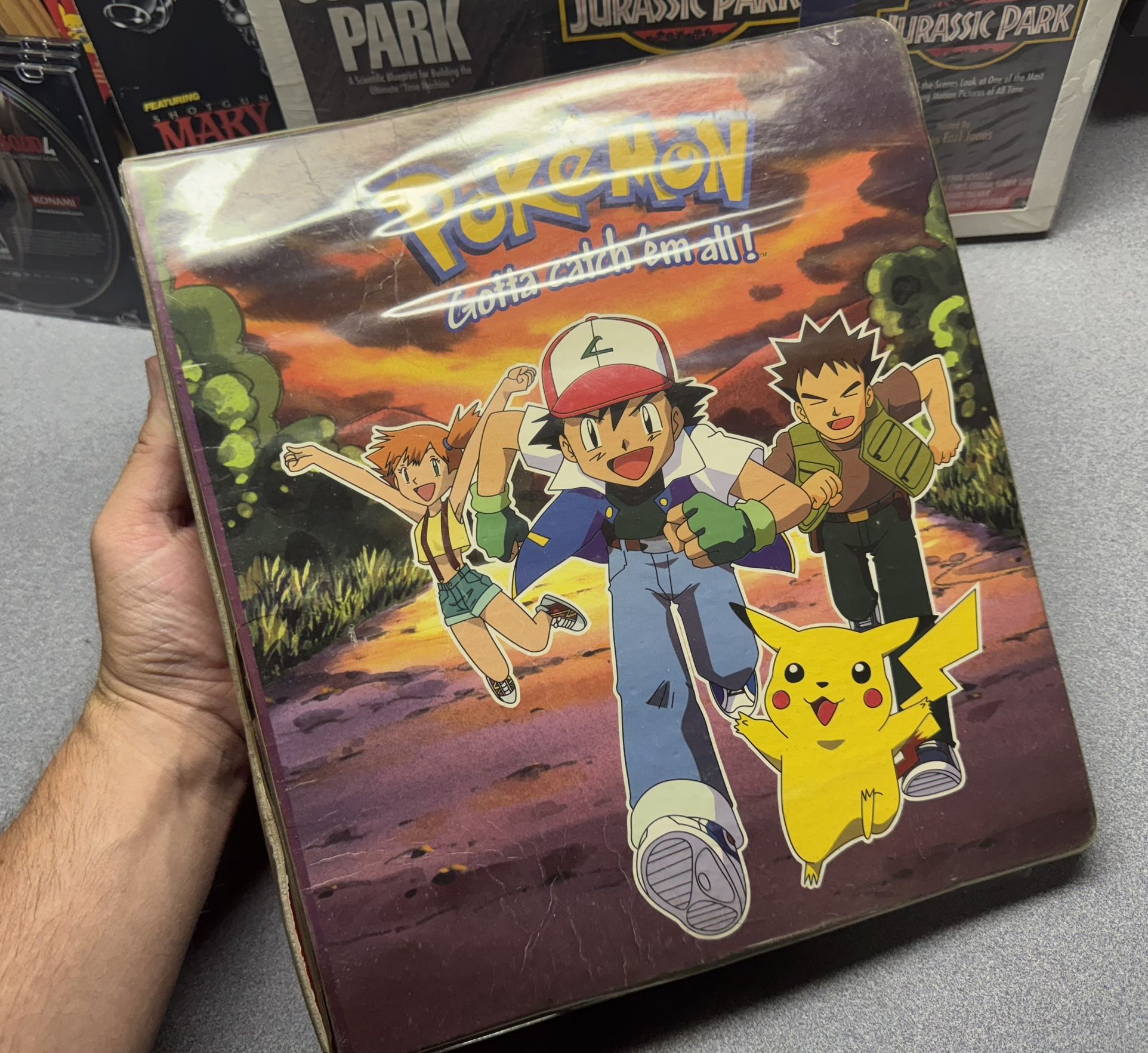 Vintage Pokemon Card Binder