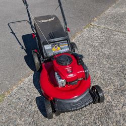 Troy-Bilt TB110 High Wheel Lawnmower With Bagger Lawn Mower