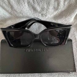 Saint Laurent Black Frame Sunglasses 