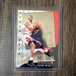 1992-93 Upper Deck - Team MVP Hologram Insert - Michael Jordan #4