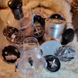 Veggie Bullet. Magic Bullet. With Lots Of Extra Accessories. Mostly Never Used. 