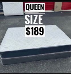 Queen Mattress Set – Medium – Brand New – Delivery Available 🚚