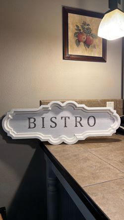 Bistro Decorative Wall Sign