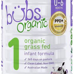 Bubs Organic Grass Fed Formula 