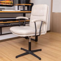 Comfy Office Chair | Upholstered, Tufted, Soft
