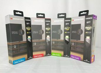 Monster HDMI Cable 4K HDR OLED QLED Gold 60Hz 21GBps