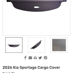 2024 Kia Sportage Cargo Cover