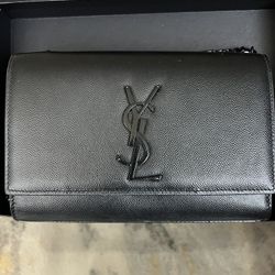 Saint Laurent All Black Handbag