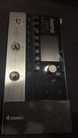 Donner Arena 2000 Guitar Amp Modeler/FX Pedal (Read Description)