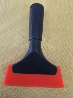 Squeegee with handle for window tint tools