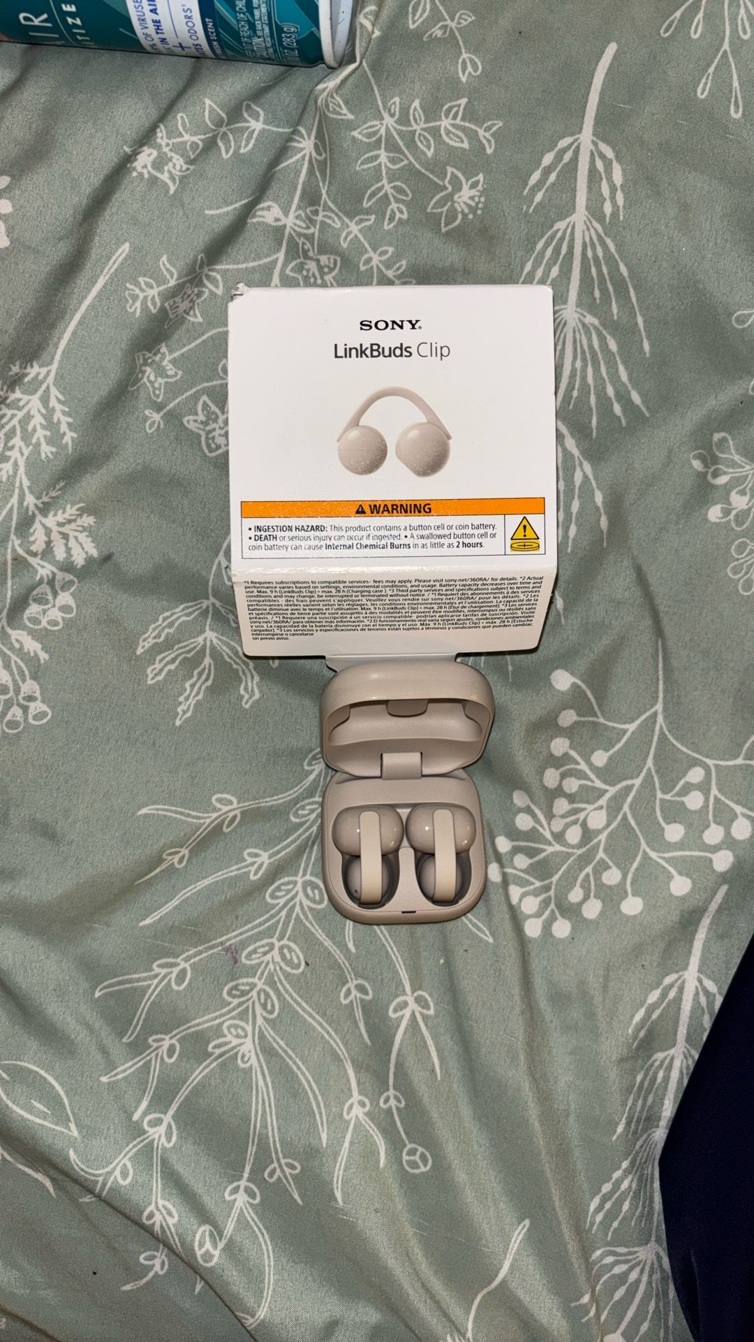 Brand New 🎧 Sony LinkBuds Clip – Wireless Open‑Ear Earbuds