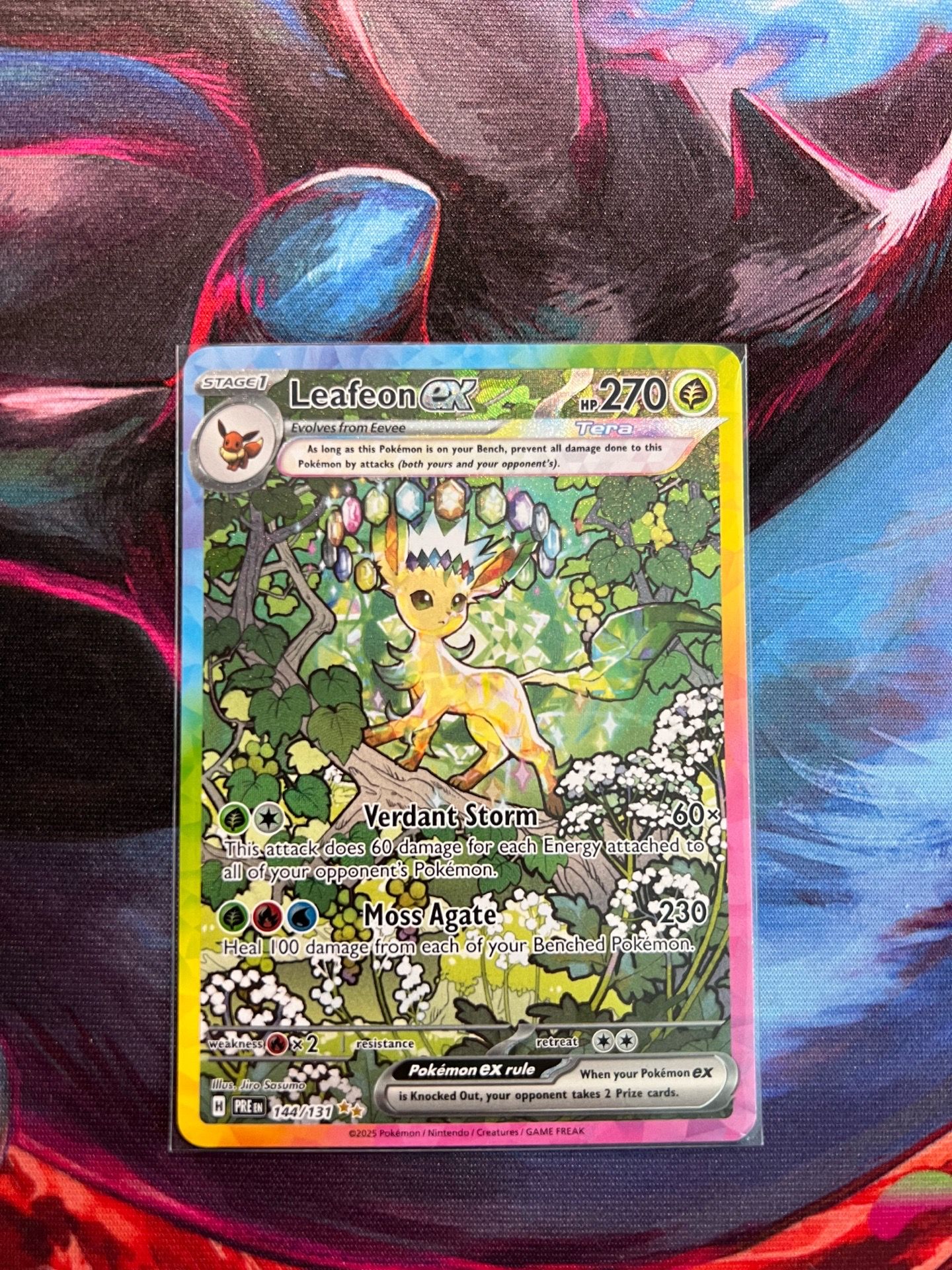 Leafeon Ex Prismatic Evolutions 144/131