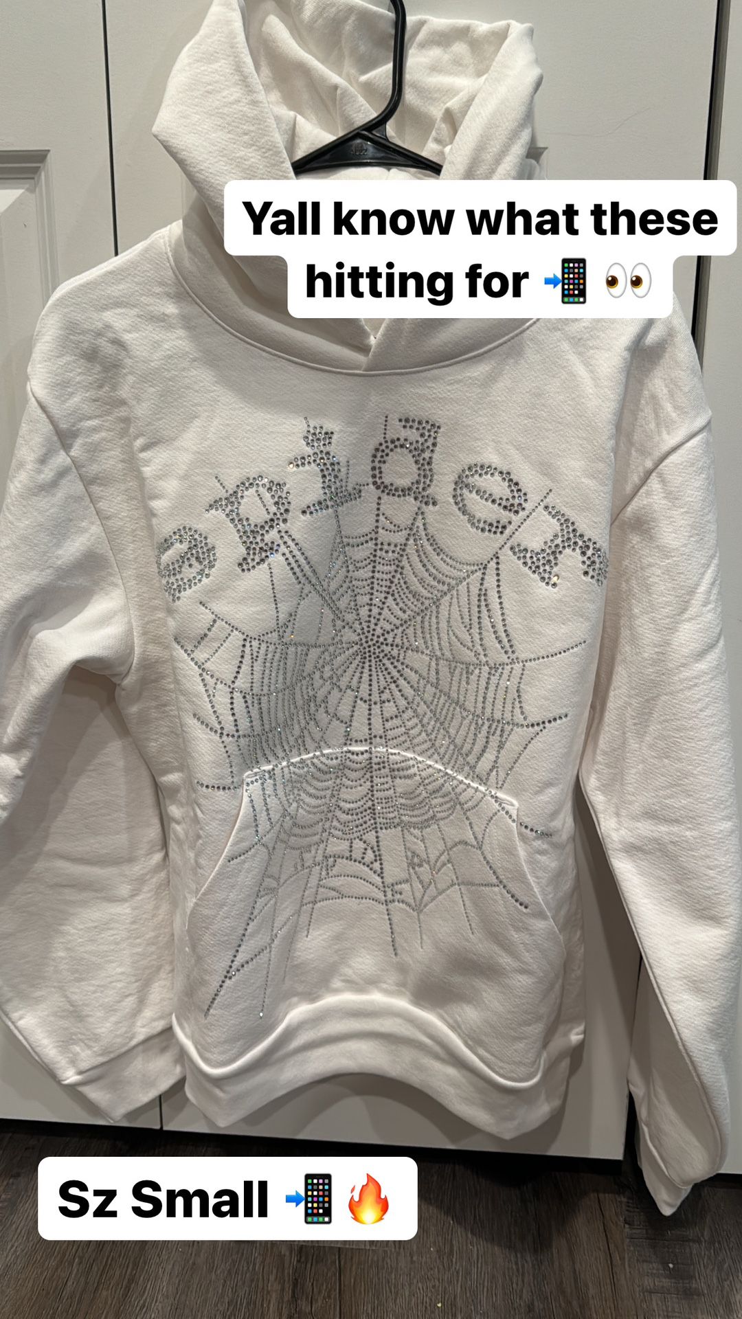 Spider Hoodie Small