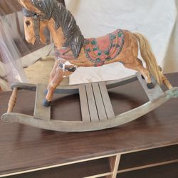 Vintage Small Rocking Horse