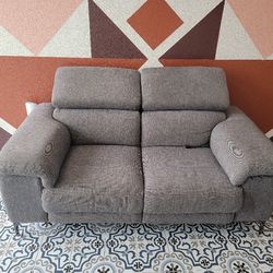 Talin Electric Sofa With Adjustable Electric Footrests & Headrest + Charging Ports