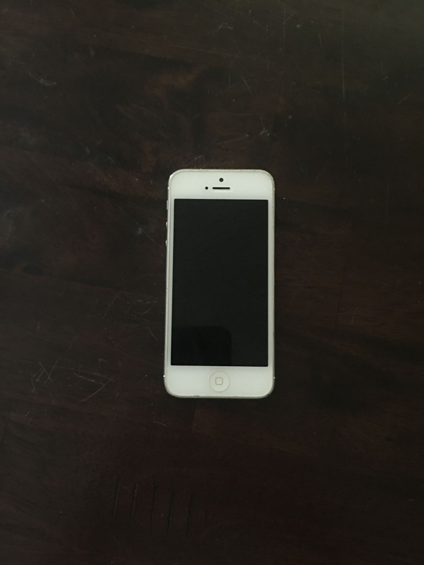 Unlocked iPhone 5 (white)