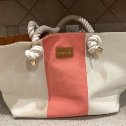 Bebe Canvas Bag 22w X 13 H