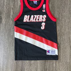 Portland Trailblazers Jersey Champion Kids Size