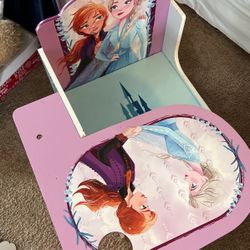 Elsa And Ana Kids Desk