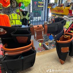 Occidental leather ADJUST-TO-FIT FATLIP TOOL BAG SET. $413