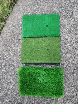 Golf hitting mat