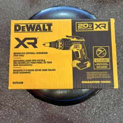 Dewalt 20V Brushless Drywall ScrewGun (Tool Only)