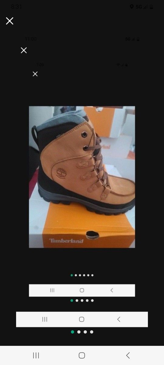 Timberland Mens Waterproof Boots