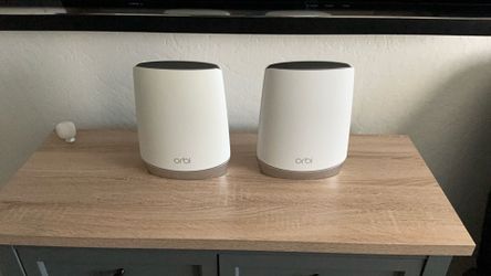 Netgear Orbi Tri-band Mesh Router + Satellite | WiFi 6 |  AX4200
