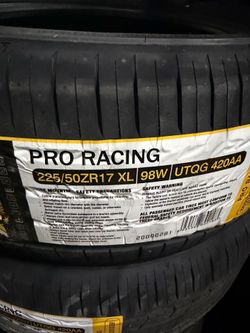 225/50/17 New