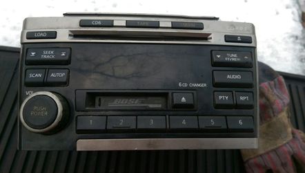 Nissan/Infiniti 6 cd/cass Bose radio
