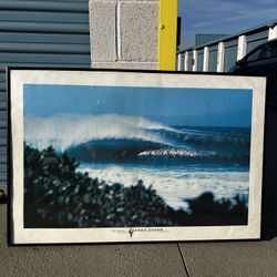 Framed Art wave Photo 