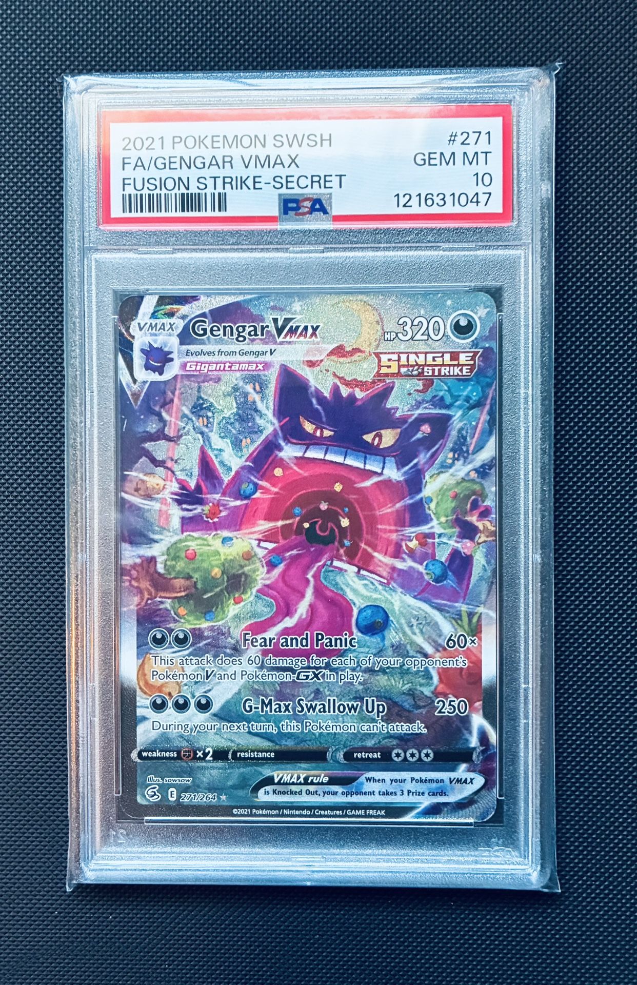 Fusion strike Gengar Vmax 