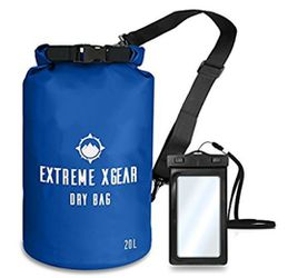 NEW! Professional Floating Waterproof Dry Bag – By Extreme XGear – Roll Top Compression Sack for Kayaking, Boating, Hiking,