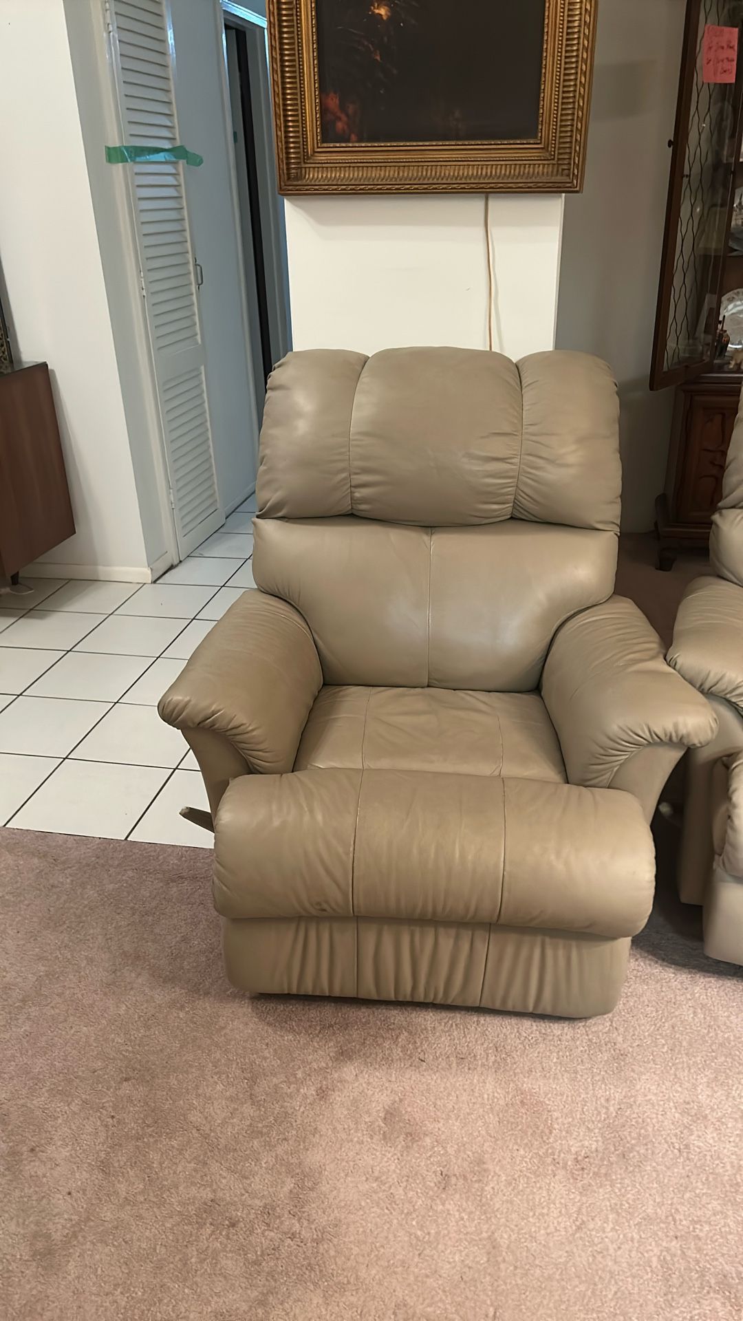 Leather Recycliner