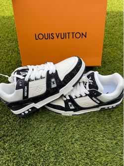 Brand new LV black and white trainer shoes