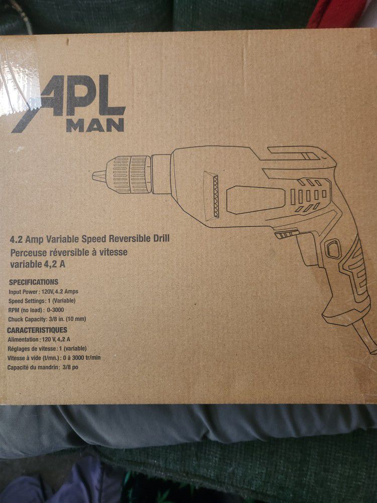 Brand New APL man Drill Corded