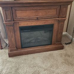 Electric Fireplace With Remote