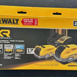 DeWalt 20V XR PowerStack Battery Kit