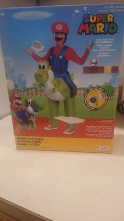 Mario Yoshi inflatable costume