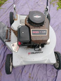 Non-starting Murray lawnmower.