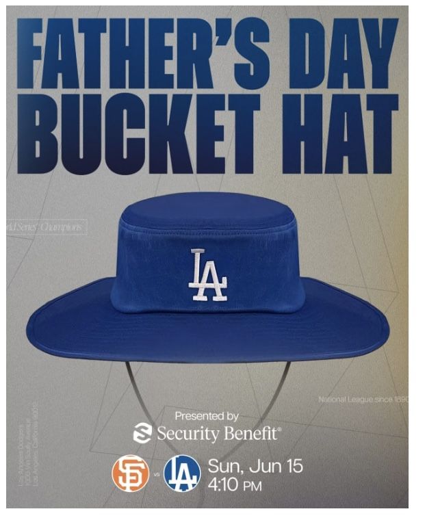 Giants Vs Dodgers 6-15 -25 @ 4:10.