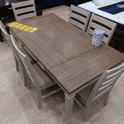 *Spectacular Deal*---Jessica Storage Dining Table Sets W/6 Chairs---Delivery And Easy Financing Available 👍 