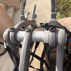 Saris bones  bike rack in grey for suv or sedans hold two bikes