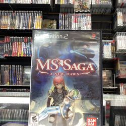 MS Saga A New Dawn PS2
