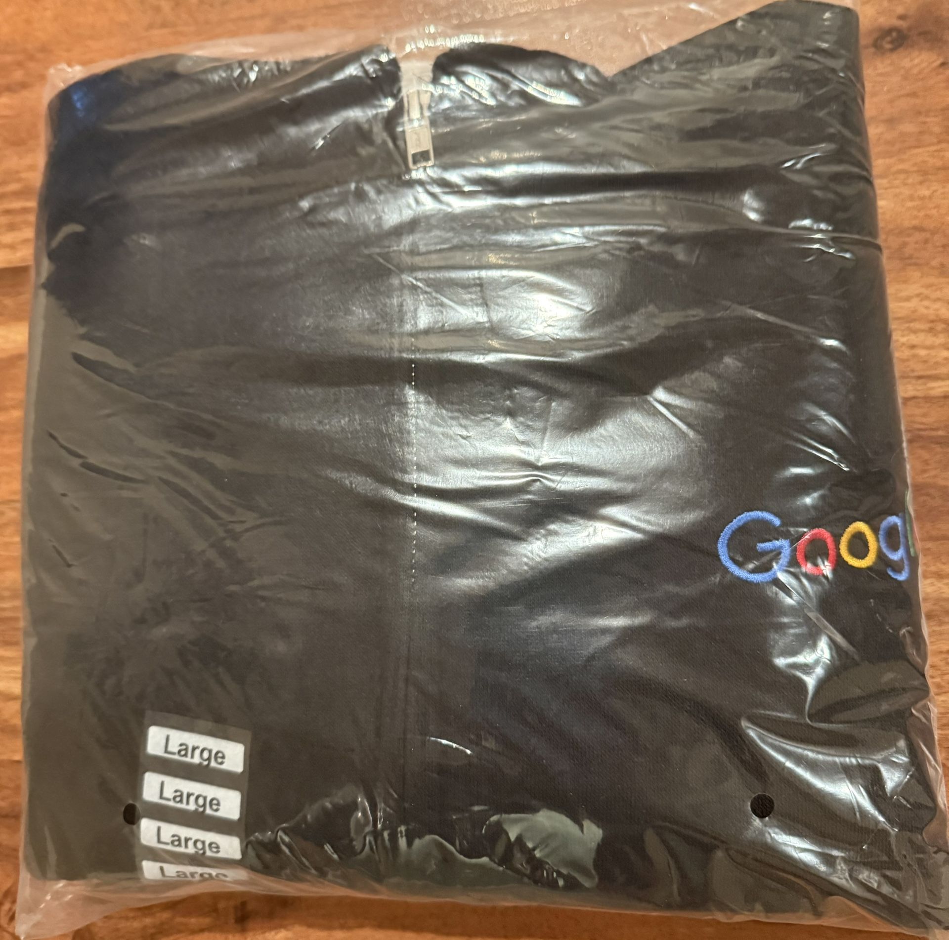 Google Branded Brand New Hoodie - Size Large